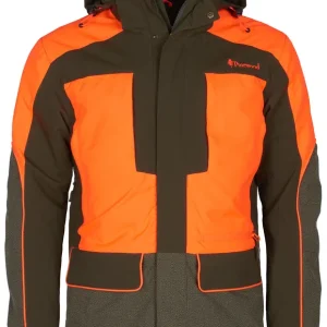 Ausverkauf Pinewood Dornenjacke, Mossgreen/ Orange